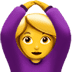 🙆‍♀️ woman gesturing OK display on Apple